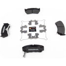1996 Nissan 200SX Brake Pad Set 1