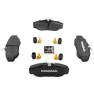 2000 Land Rover Range Rover Brake Pad Set 6