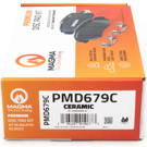 Magma PMD679C Brake Pad Set 2