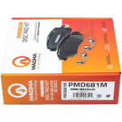2000 Bmw 740iL Brake Pad Set 2