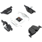 2004 Bmw 525 Brake Pad Set 5