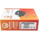 2004 Bmw 525 Brake Pad Set 2