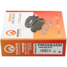 2004 Bmw 525 Brake Pad Set 5