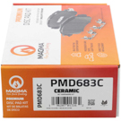 1994 Bmw 850CSi Brake Pad Set 2