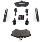 2000 Volkswagen Cabrio Brake Pad Set 3