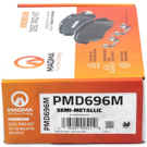 2000 Volkswagen Cabrio Brake Pad Set 2