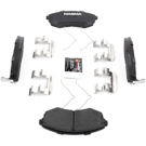 2000 Hyundai Sonata Brake Pad Set 3