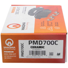 2000 Hyundai Sonata Brake Pad Set 2