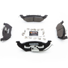 2000 Dodge Grand Caravan Brake Pad Set 1