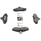 2000 Daewoo Nubira Brake Pad Set 3