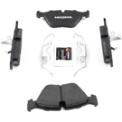 2002 Bmw 525 Brake Pad Set 3