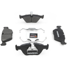 2002 Bmw 525 Brake Pad Set 6