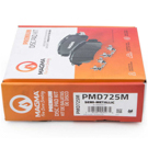 2002 Bmw 525 Brake Pad Set 2
