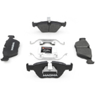 2002 Bmw 525 Brake Pad Set 1