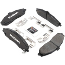 2000 Chevrolet Corvette Brake Pad Set 5
