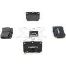 2000 Mitsubishi Montero Sport Brake Pad Set 6