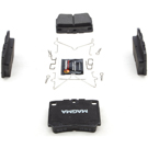 2000 Mitsubishi Montero Sport Brake Pad Set 3