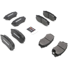 2000 Mitsubishi-Fuso FE Brake Pad Set 5