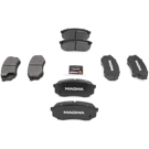 2000 Mitsubishi-Fuso FE Brake Pad Set 6