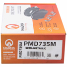 2000 Mitsubishi-Fuso FE Brake Pad Set 2
