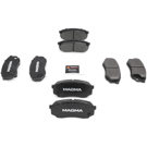 2000 Mitsubishi-Fuso FE Brake Pad Set 1