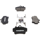 Magma Porsche Brake Pad Set PMD737M