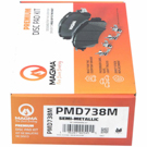 Magma PMD738M Brake Pad Set 2