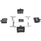 1997 Mercedes Benz C230 Brake Pad Set 6