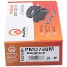 1997 Mercedes Benz C230 Brake Pad Set 2