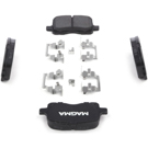 2000 Toyota Corolla Brake Pad Set 3