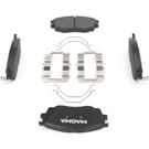 1998 Mazda 626 Brake Pad Set 3