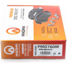 2000 Mercedes Benz ML320 Brake Pad Set 2