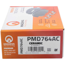 2000 Honda Accord Brake Pad Set 2