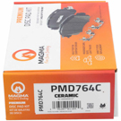 2012 Honda Insight Brake Pad Set 2
