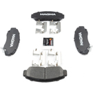 2007 Acura TSX Brake Pad Set 3