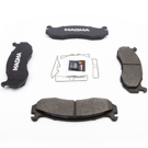 2003 Hummer H1 Brake Pad Set 3