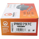 2000 Daewoo Lanos Brake Pad Set 2
