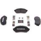 2000 Mazda Protege Brake Pad Set 1