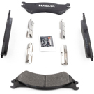 2007 Ford E Series Van Brake Pad Set 3