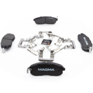 2011 Nissan Cube Brake Pad Set 6