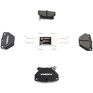 2000 Toyota Celica Brake Pad Set 6