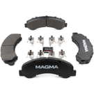 1999 Gmc W4500 Forward Brake Pad Set 6