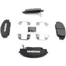 2000 Honda S2000 Brake Pad Set 1