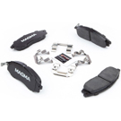 2000 Nissan Xterra Brake Pad Set 5