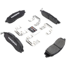 2000 Nissan Xterra Brake Pad Set 5