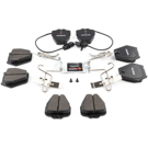 2001 Audi Allroad Quattro Brake Pad Set 6