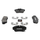2002 Chrysler PT Cruiser Brake Pad Set 6