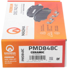 2000 Mercedes Benz S430 Brake Pad Set 2