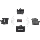 2000 Mercedes Benz S430 Brake Pad Set 1