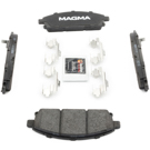 2004 Nissan Quest Brake Pad Set 3